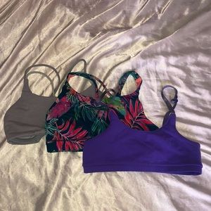 3 sports bras